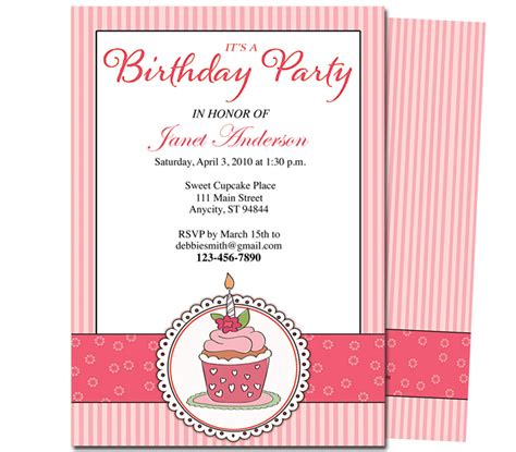 Virtual birthday party ideas for adults do not have to revolve around alcohol, tons of guests, or games and entertainment. Birthday Party Program Templates : FREE 20+ Event Program Samples & Templates in PDF | MS Word ...