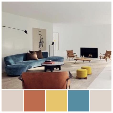 Complementary Color Scheme Living Room Information