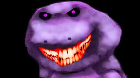 Scary Barneyexe Horror Game Youtube