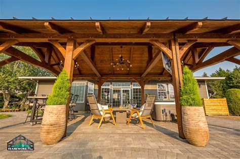 Timber Frame Patio Covers Frame Work Plus Timber Frames