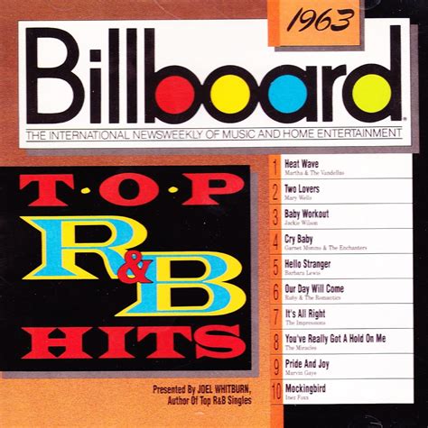 Top Randb Hits 1963 Billboard Amazonfr Musique