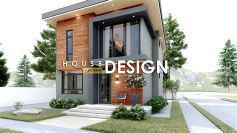 Elegant Small House Design 2 Storey House 700m X 850m 120 Sqm