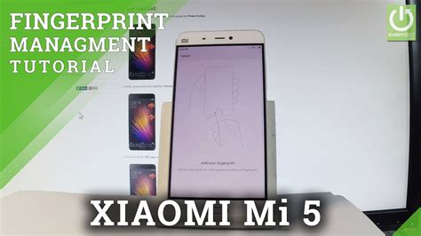 Xiaomi Mi 5 Add Fingerprint Set Up Screen Lock Youtube