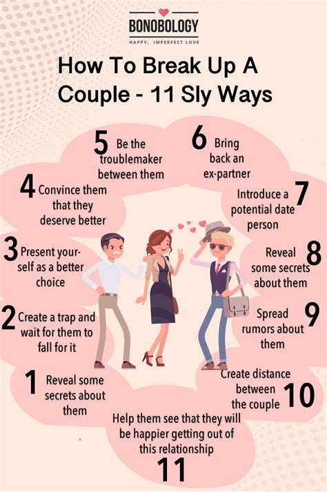 How To Break Up A Couple 11 Sly Ways