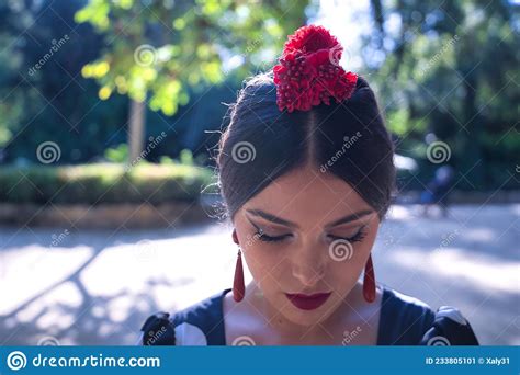 Flamenco Dancer Hair
