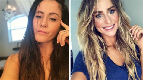 teen mom 2 leah messer claps back at jenelle evans custody shade in touch weekly