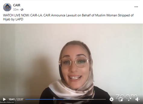 Cair La Files Suit On Behalf Of Muslim Woman Stripped Of Hijab By Lapd