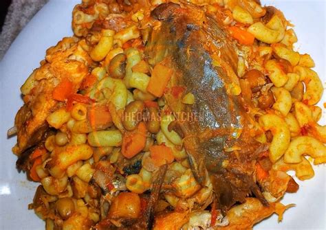 Parboil the rice using the method detailed in parboiling rice for cooking jollof rice. Recipe: Appetizing JOLLOF MACARONI & BEANS - Popular Recipes