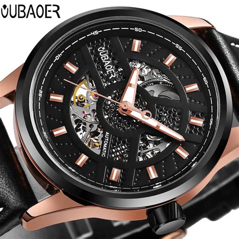 Aliexpress Com Buy OUBAOER Top Brand Luxury Automatic Mechanical