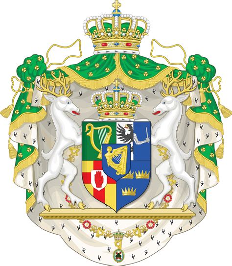 Kingdom Of Ireland Coat Of Arms By Regicollis On Deviantart