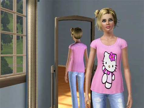 The Sims Resource Hello Kitty T Shirt