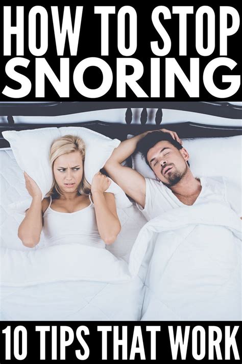 How To Stop Snoring 10 Snoring Remedies That Actually Work In 2020 How To Stop Snoring