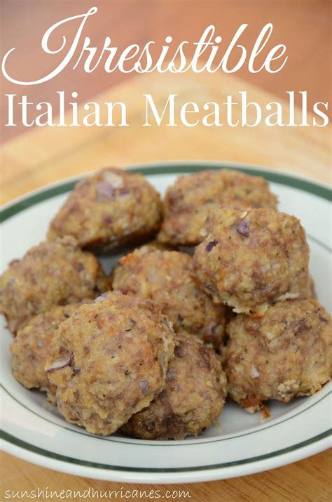 The first time when i tried to make some authentic italian meatballs, i just. Irresistible Italian Meatballs | Recipe | Food recipes ...