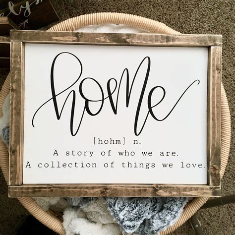Housewarming T Home Sign Wedding T New Home Sign Wood Home