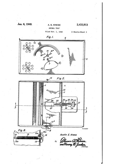 Maybe you would like to learn more about one of these? Patent US2433913 - Animal trap - Google Patents