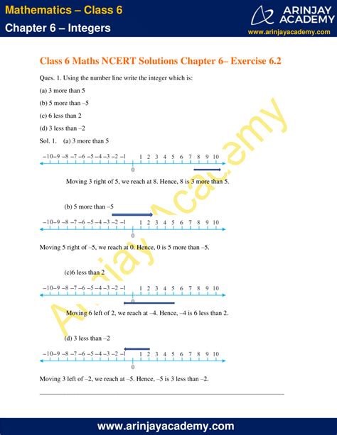 Ncert Solutions For Class 6 Maths Chapter 6 Download Pdf