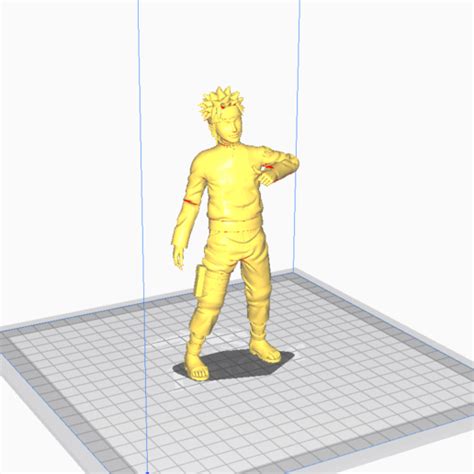 Download Free Stl File Naruto 3d Model 3d Printable Template ・ Cults
