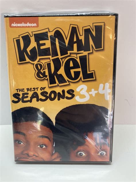 Kenan And Kel The Best Of Seasons 3 And 4 Rare Htf Oop Comedy Free