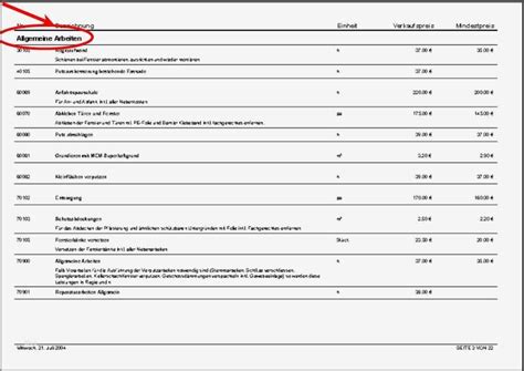 Check spelling or type a new query. Leistungsverzeichnis Erstellen Vorlage Luxus Artikel ...