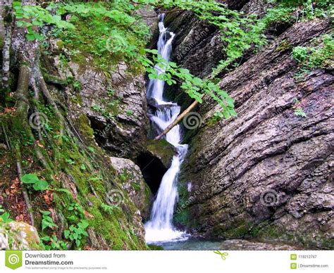 Waterfall Water Nature River Stream Cascade Forest Landscape