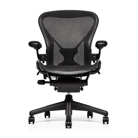 Refurbished Herman Miller Aeron Chair Classic | Graphite - Workbrands