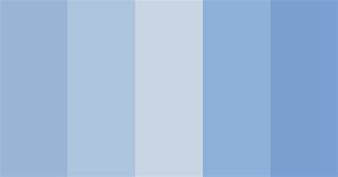 Neutral Blues Color Scheme Blue