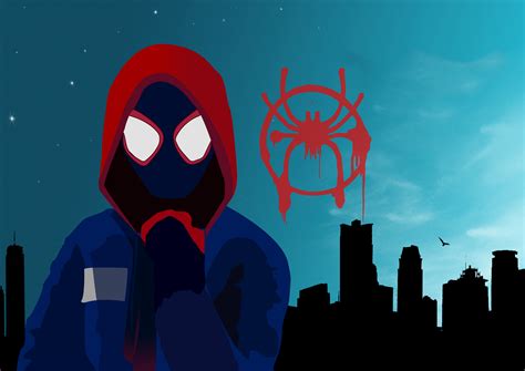 Miles Morales Spiderman Into The Spider Verse 4k Wallpaperhd