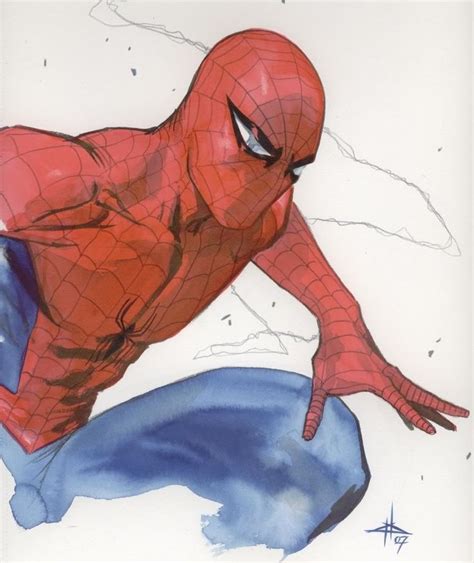 Gabriele Dellotto Amazing Spiderman Superhero Art Marvel Spiderman