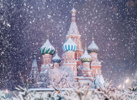 Russian Photographer Makes Snow Covered Moscow Look Like A Fairytale