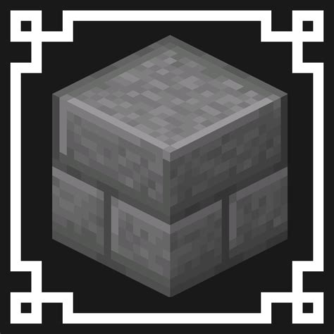 Minecraft Cracked Stone Brick Texture