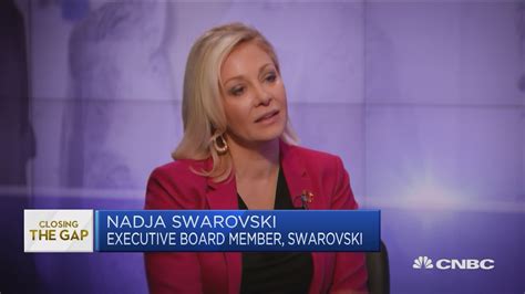 Younger Generation Of Women Will Close The Gap Nadja Swarovski Says