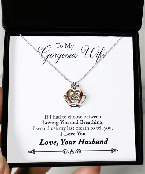 Best Necklace For Wife To My Gorgeous Wife Necklace Medium