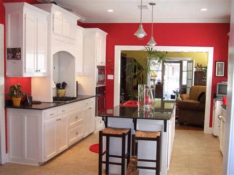 53 Bold Red Accent Walls To Beautify Your Home Red Kitchen Decor Red