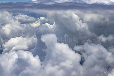 Flying Above A Dense Layer Of White Clouds Great And Beautiful Clouds