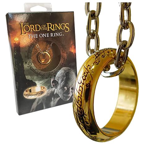 Buy The Lord Of The Rings Gold Plated One Ring Replica Online At Lowest