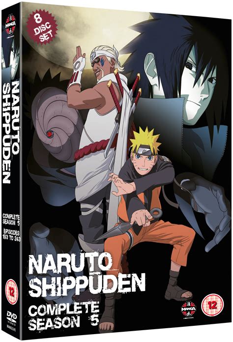 Naruto Complete Season 5 Box Set Fetch Publicity