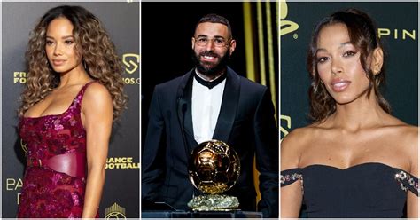 Stunning Photos Emerge As Benzema Attended Ballon Dor Award With His Beautiful Wife And