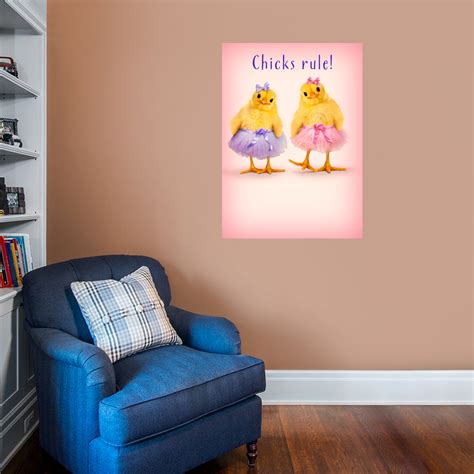 Avanti Press Chicks Rule Mural Removable Adhesive Decal Fathead