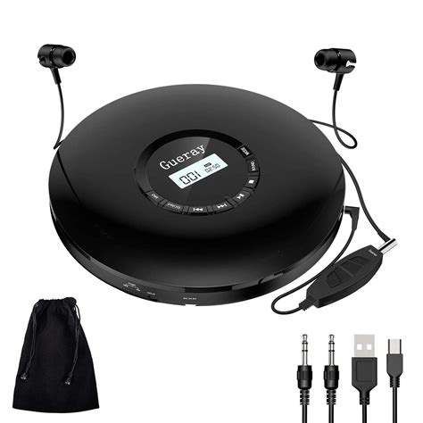 Buy Cd Player Portable Gueray Rechargeable Portable Cd Player Car