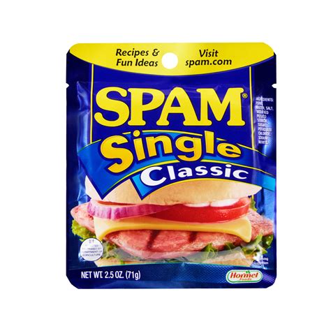 Spam Single Classic, 2.5 Ounce Pouch (Pack of 24)- Buy Online in United