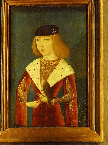 Portrait Of Philippe Le Beau 1478 1506 By Master Of The Legend Of