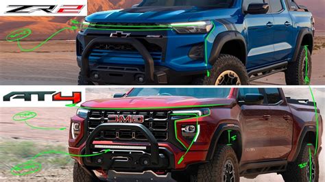 Well This Choice Just Got A Lot Harder 2023 Gmc Canyon Vs New Chevy