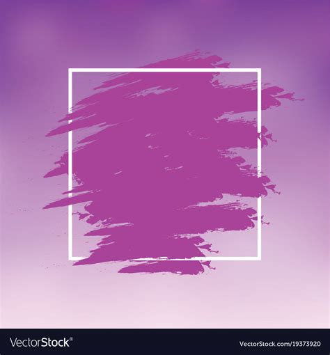 Purple Abstract Background Brush Paint Texture Vector Image