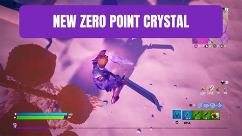 Fortnite Guide New Zero Point Crystal Gameplay Where You Can Find