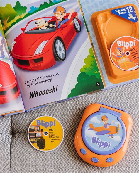 Blippi Music Player Storybook Book By Maggie Fischer Official