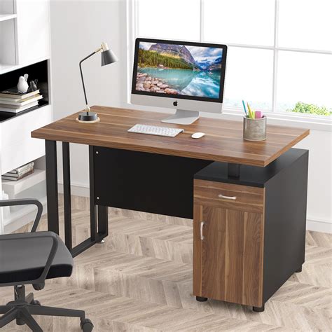 Desks And Workstations Home Office Furniture Computer Desk With Metal