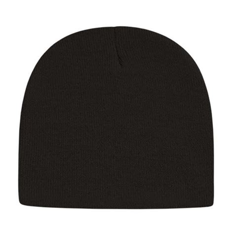 Custom Solid Knit Beanies Embroidered Promotional Knit Caps
