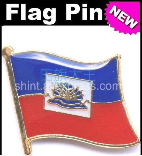 Lapel Pins Haiti Flag Pins All Over The World Badge Emblem Country