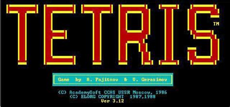 This Day In History Jun 6 1984 Tetris One Of The Best Selling Video