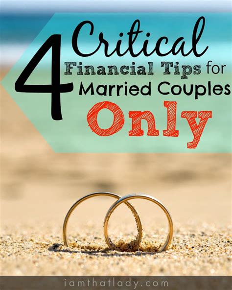 4 critical financial tips for married couples only financial peace financial advice marriage